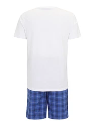 Tommy Hilfiger Underwear Pyjama blau / marine / taubenblau / weiß