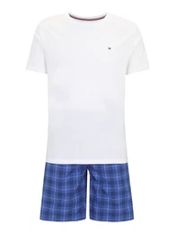 Pyjama blau / marine / taubenblau / wei
