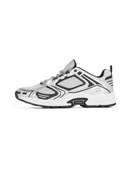 Tommy Jeans Sneaker 'ARCHIVE'97' schwarz/silber/weiß