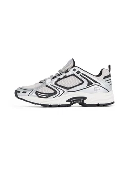 Tommy Jeans Sneaker 'ARCHIVE'97' schwarz/silber/weiß