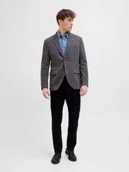 JACK & JONES Sakko 'JPRBRISTOL' basaltgrau/dunkelgrau
