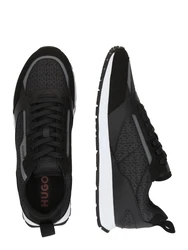 HUGO Sneaker 'Icelin' dunkelgrau/schwarz/weiß