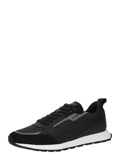HUGO Sneaker 'Icelin' dunkelgrau/schwarz/weiß