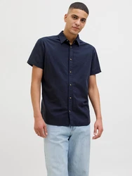 JACK & JONES Hemd 'JJESUMMER' marine