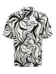 JACK & JONES Hemd JJJEFF schwarz/weiß