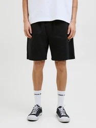 JACK & JONES Shorts schwarz/weiß