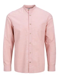 Jack & Jones Langarmhemd JJESUMMER BAND SHIRT LS SN rosa