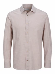 JACK & JONES Hemd 'JJESummer' greige