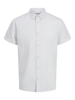 JACK & JONES Hemd 'JJESUMMER' weiß