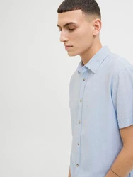 JACK & JONES Hemd 'JJESUMMER' hellblau
