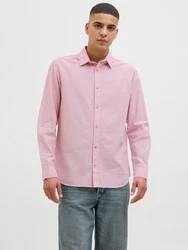 JACK & JONES Hemd 'JJESummer' rosa