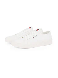 Tommy Jeans Sneaker ecru / navy / rot