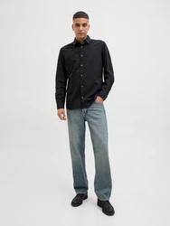 JACK & JONES Hemd 'JJESummer' Schwarz/Schwarz/Schwarz/Schwarz/Schwarz/Schwarz/Schwarz/Schwarz/Schwarz/Schwarz/Schwarz/Schwarz/Schwarz/Schwarz/Schwarz/Schwarz/Schwarz/Schwarz