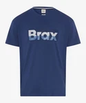 BRAX T-Shirt TED blau denim / hellblau / hellgrau