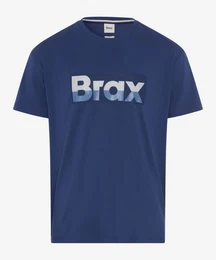T-Shirt 'TED' blue denim / hellblau / hellgrau