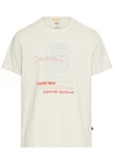 CAMEL ACTIVE T-Shirt beige/blau/orange CAMEL ACTIVE T-Shirt beige/blau/orange