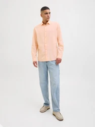 JACK & JONES Hemd 'JJESummer' apricot