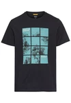 camel active T-Shirt aqua/dunkelblau