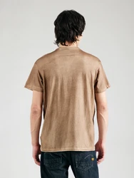 GUESS T-Shirt beige/braun/taupe