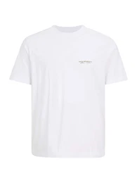 Plus T-Shirt 'JORIslington' karamell / oliv / wei