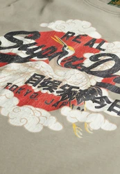 Superdry T-Shirt 'Tokyo' khaki/hellrot/schwarz/weiß