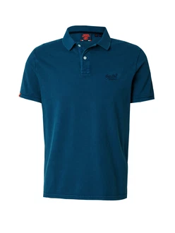 Superdry Poloshirt blau