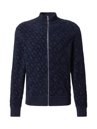 Sweatjacke 'H-Siza 08' dunkelblau