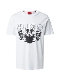 T-Shirt 'Durro' schwarz / wei