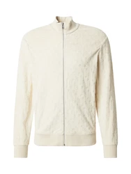 BOSS Sweatjacke 'H-Siza 08' creme