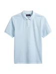 Marc O'Polo Poloshirt (OCS) B21226653000 hellblau/weiß