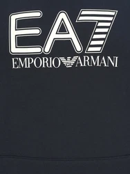 EA7 Emporio Armani Sweatshirt navy/weiß