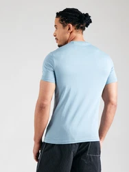 GUESS T-Shirt navy/pastellblau/weiß