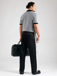 GUESS JEANS Hose schwarz/weiß