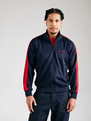 GUESS JEANS Sweatjacke navy/rot