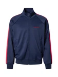 GUESS JEANS Sweatjacke navy/rot