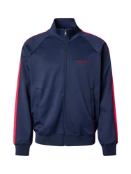 GUESS JEANS Sweatjacke navy/rot