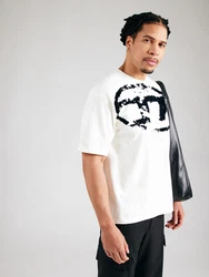 DIESEL Shirt 'T-BOXT-N14' schwarz/weiß