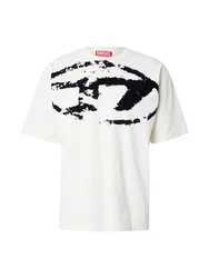 DIESEL Shirt 'T-BOXT-N14' schwarz/weiß