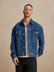DAN FOX APPAREL Jacke 'Jakob' blau