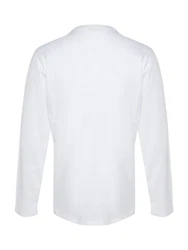 Trendyol Herren T-Shirt Basic weiß