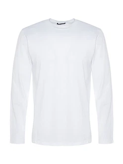 Trendyol Herren T-Shirt Basic weiß