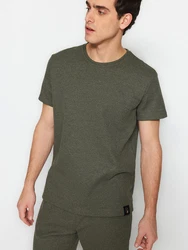 Trendyol Pyjama Schlafanzug oliv