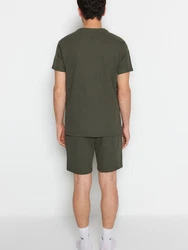 Trendyol Pyjama Schlafanzug oliv