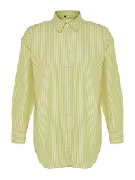 Halenka limone / bílá