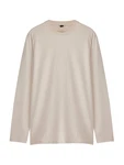 Trendyol Herren T-Shirt Basic grau/beige