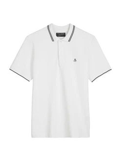 Marc O'Polo Poloshirt schwarz/weiß