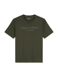 Marc O'Polo T-Shirt dunkelgrün/grünmeliert