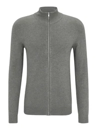 Strickjacke dunkelgrn