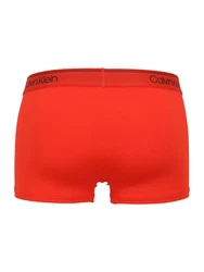Calvin Klein Underwear Trunk LOW RISE TRUNK 3PK mit Logo-Elastikbund grau/rot/melone/schwarz