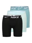 NIKE Underwear Sportunterhosen Boxer TRUNK 3PK türkis/petrol/schwarz/weiß